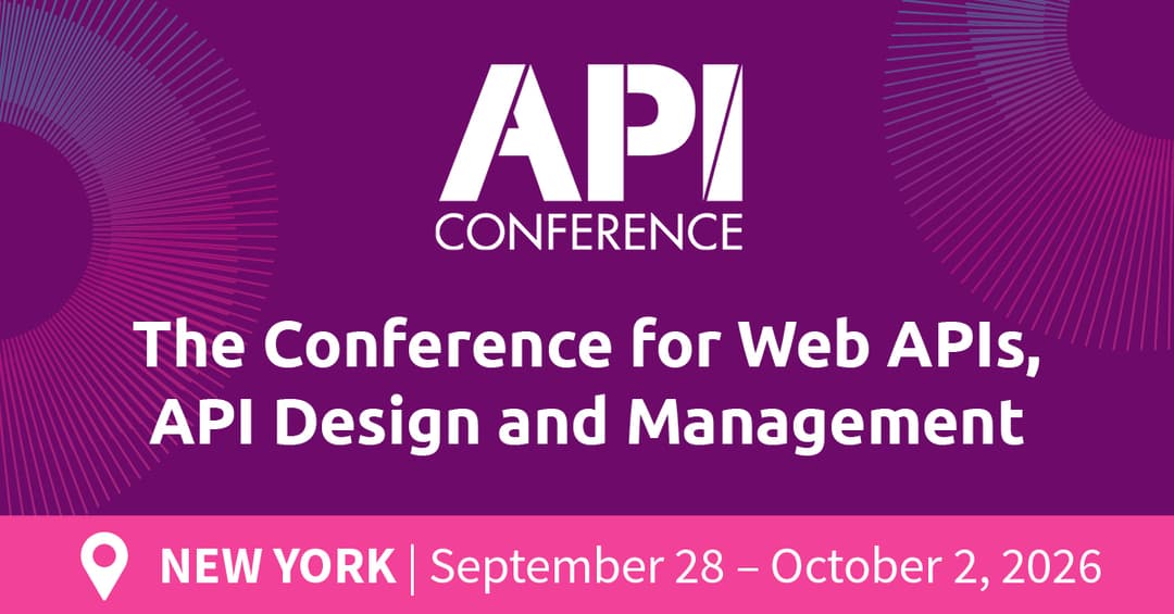 API Conference NYC 2026